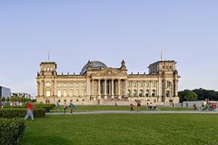 Platz der Republik und Reichstagsgebäude