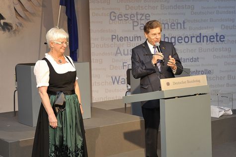 Gerda Hasselfeldt und Eduard Oswald