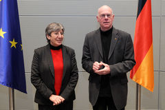 Bundestagspräsident Prof. Dr. Norbert Lammert empfängt Dr. Sima Samar, die Trägerin des 