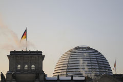 Reichstagskuppel im Winter