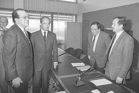 Flick-Untersuchungsausschuss 1984 / Vernehmung von Friedrich Karl Flick