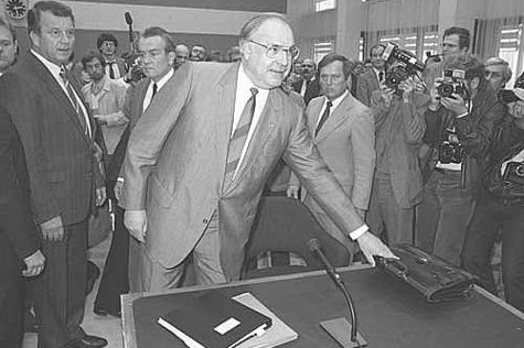 Flick-Untersuchungsausschuss 1984 / Vernehmung von Bundeskanzler Kohl