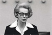 Annemarie Renger wird in der konstituierenden Sitzung des siebten Deutschen Bundestages 1972 zur ersten Bundestagspräsidentin in der Geschichte der Bundesrepublik Deutschland gewählt.