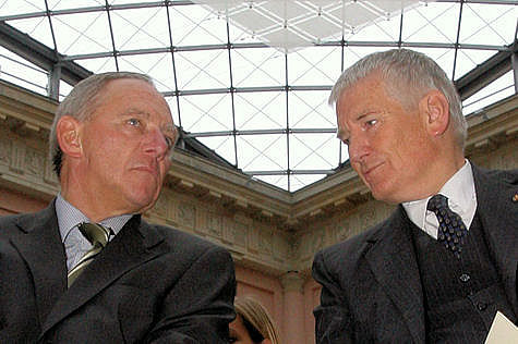 Dr. Otto Schily (SPD) und Dr. Wolfgang Schäuble (CDU)