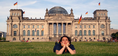 Le bâtiment du Reichstag