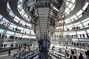 Lichtelemente in der Reichstagskuppel