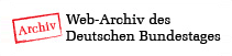 Webarchiv des Deutschen Bundestages