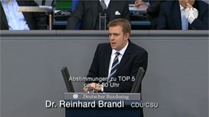 Video Dr. Reinhard Brandl (CDU/CSU)