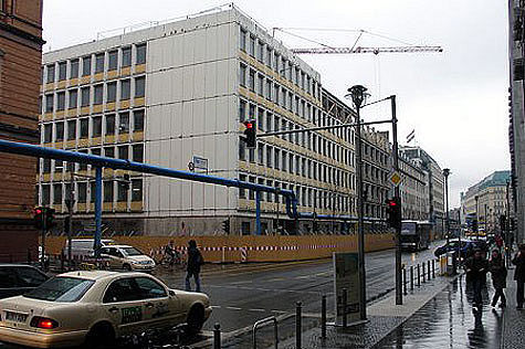 Stand der Umbauarbeiten am 19. Dezember 2008