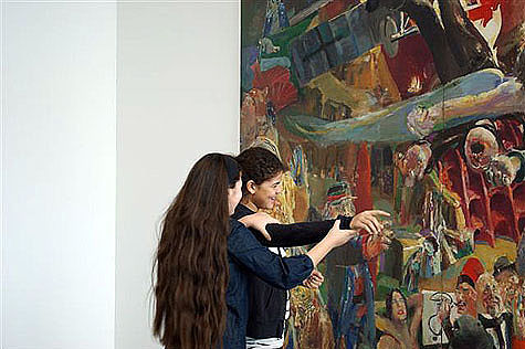 Workshop  'Zeitsprünge - Eine künstlerische Reise in Bernhard Heisigs Bildwelten'