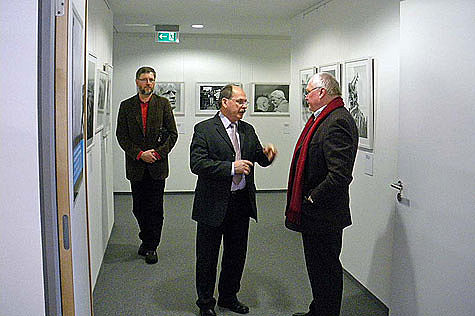 Eröffnung der 'politik ungeschminkt'-Ausstellung in Zittau