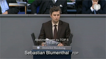 Video Sebastian Blumenthal (FDP)