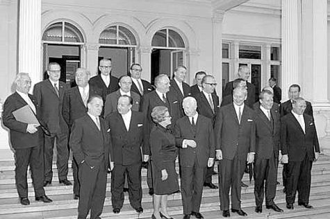Ernennung Kabinett Kiesinger (Große Koalition) 1966 