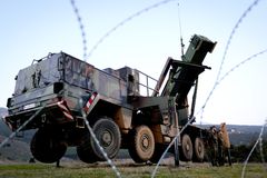 Patriot-Raketenabwehrstaffel der Bundeswehr an der syrischen Grenze