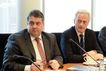 Antrittsbesuch des Bundesministers für Wirtschaft und Energie, Sigmar Gabriel, im Ausschuss am 12. Februar 2014
