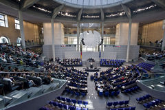 Blick in das Plenum