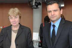 Barbara John (links) mit Sebastian Edathy