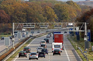 Mautbrücke auf A14 bei Leipzig - Video ansehen... - Öffnet neues Fenster