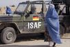 Ein Fahrzeug der Bundeswehr im ISAF-Einsatz