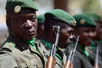 Soldaten der malischen Armee im Trainingscamp in Koulikoro in Mali
