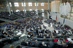 A view of the plenary chamber