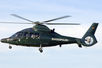 Ein Helikopter der Bundespolizei im Flug.