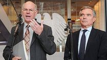 Pressekonferenz mit Lammert