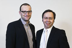 Jens Spahn (CDU) und Patrick Meinhard (FDP)