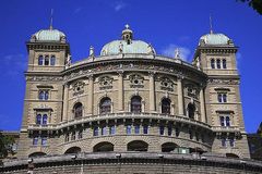 Parlamentsgebäude Bundeshaus in Bern, Schweiz