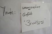 Ein Aufgabenzettel. 
