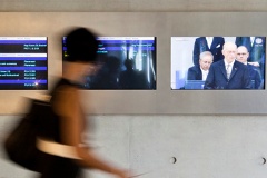 Die Sitzungen des Bundestages können in der Mediathek abgerufen werden.