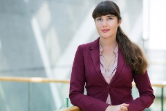IPS-Stipendiatin Lilija Zviagintceva aus Weißrussland