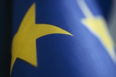 Detail aus der Fahne der EU