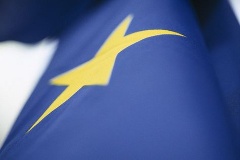 Detail der Europafahne