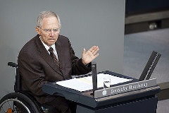 Bundesminister Wolfgang Schäuble