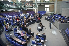Abstimmung im Plenum