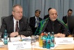 Hamid Karzai und Ruprecht Polenz am 27.01.2010 im Auswärtigen Ausschuss