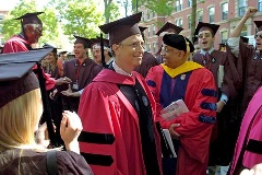 Ehrenabschluss in Harvard: Microsoft-Gründer Bill Gates.