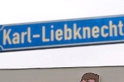 Karl Liebknechts Name ist heute noch präsent, etwa durch nach ihm benannte Straßen.