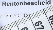 Video Regierung h&auml;lt an Rente mit 67 fest