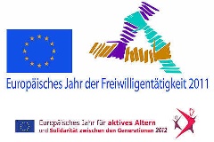 Logos der Europäischen Jahre 2011 und 2012