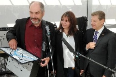 Reiner Delgado mit Umgebungsrelief, Annette Müller (Technische Universität Berlin), Eduard Oswald