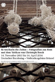 Das Plakat zur Brech-Ausstellung in Brüssel