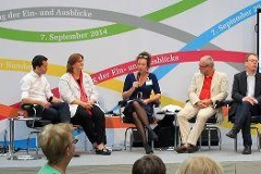 Podiumsdiskussion am 7. September 2014