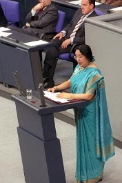 Najma Heptulla, Klick vergrößert Bild