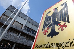 Das Bundesverfassungsgericht in Karlsruhe