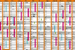 Calendar of Sittings 2014