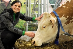 Agrarausschussvorsitzende Gitta Connemann auf der Grünen Woche.