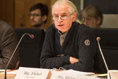Hubertus Zdebel (Die Linke) im Umweltausschuss