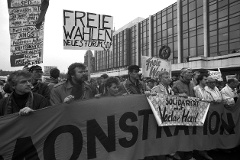 Demonstration in Ost-Berlin am 4. November 1989